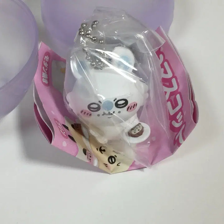 [BUNJANG] Momonga Tabemono Gacha Series 3 Chiikawa Keyring Mascot / 모몽가 타베모노 가챠 3탄 치이카와 키링 마스코트