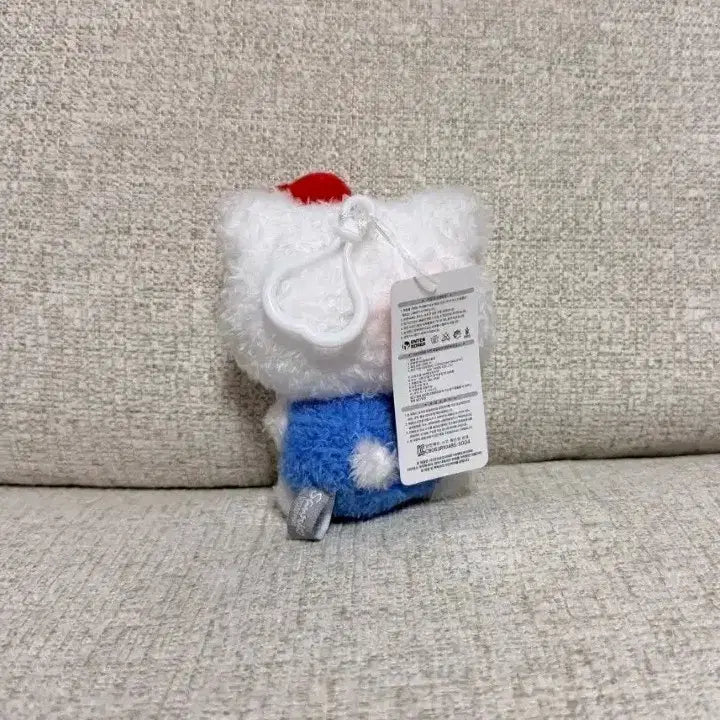 [BUNJANG] Sanrio Hello Kitty Bag Charm Plush 13cm / 정품 산리오 볼빵빵 헬로키티 가방걸이 13cm 키링인형