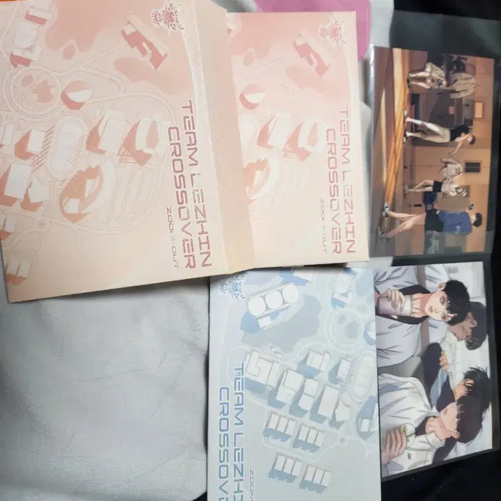 [BUNJANG] Team Rejin Crossover Sunsu Village Snap Zoom Out/In Set (5 pcs) / 팀레진 크로스오버 선수촌 스냅 줌아웃 줌인 5 개봉