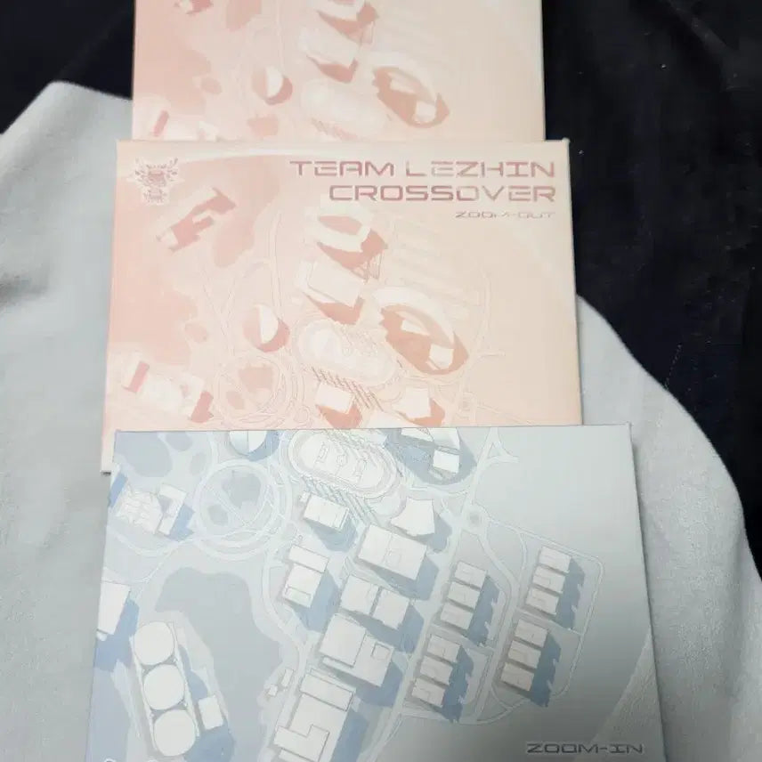 [BUNJANG] Team Rejin Crossover Sunchon Snap Zoom Out Zoom In 3 Unsealed Photocard Bundle Set / 팀레진 크로스오버 선수촌 스냅 줌아웃 줌인 3 개봉