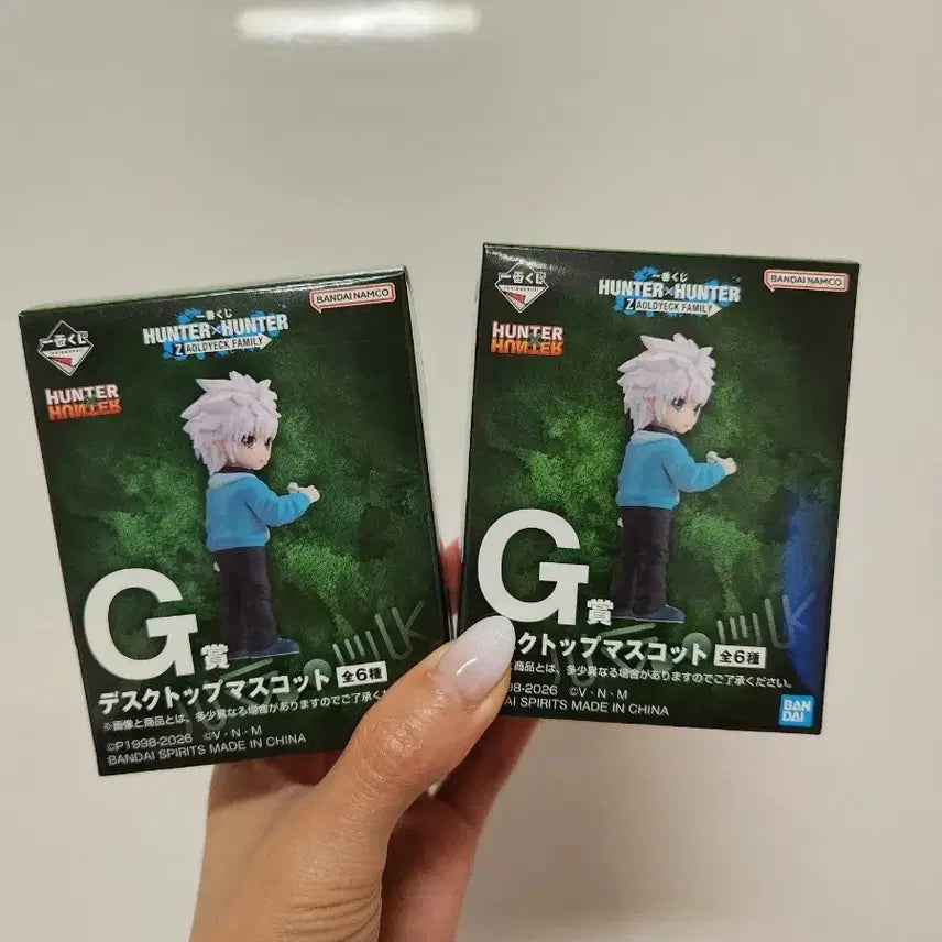 [BUNJANG] Hunter x Hunter G.E.M. Series Figures Bundle (Alluka Zoldyck, Kalluto Zoldyck) / 헌터헌터 G상 2개 일괄 (아르카, 제브로)