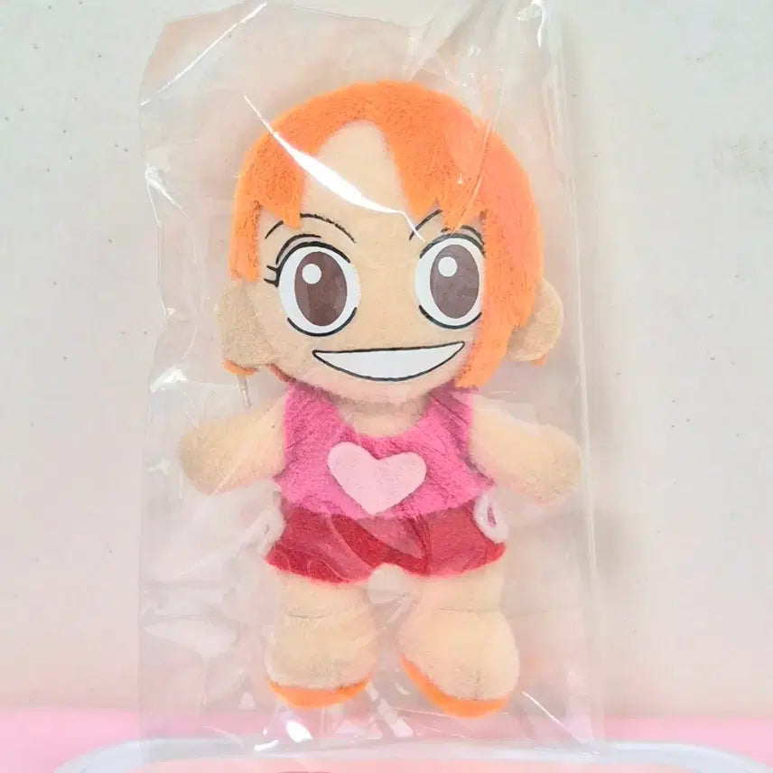 [BUNJANG] Vintage One Piece Nami Plush Keychain / 고전 빈티지 원피스 캐릭터 나미 인형 키링