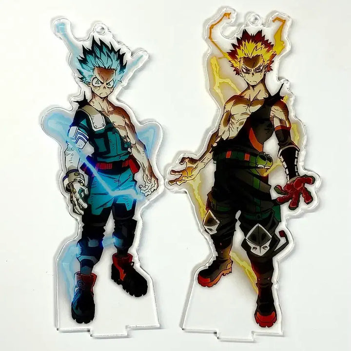 [BUNJANG] My Hero Academia Heroes Rising Acrylic Standees Izuku &amp; Katsuki Bundle / 히로아카 더무비 히어로즈라이징 아크릴 미도리야 바쿠고 일괄