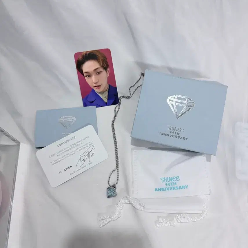 [BUNJANG] SHINee 14th Anniversary Onew Version Necklace / 샤이니 14주년 기념 목걸이 온유 버전