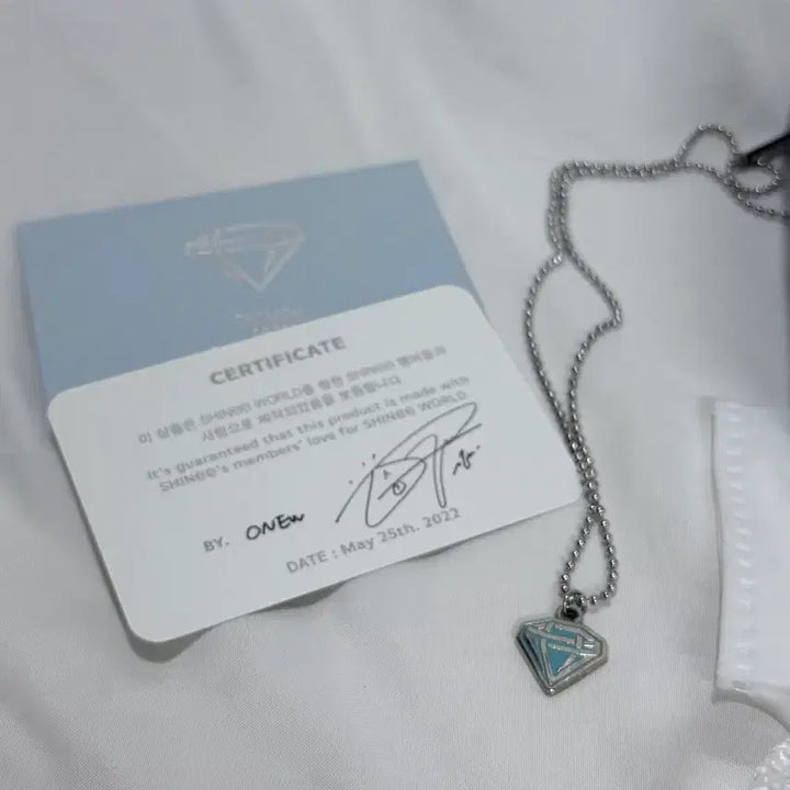 [BUNJANG] SHINee 14th Anniversary Onew Version Necklace / 샤이니 14주년 기념 목걸이 온유 버전