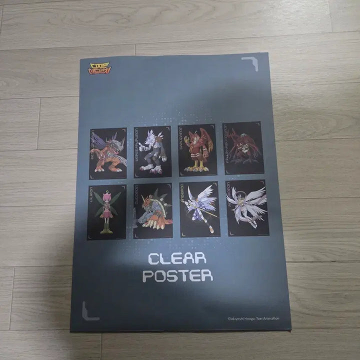 [BUNJANG] Digimon Adventure Ichiban Kuji Prize K Clear Poster - WarGreymon / 디지몬 어드벤쳐 이치방쿠지 제일복권 K상 클리어 포스터 워가루몬