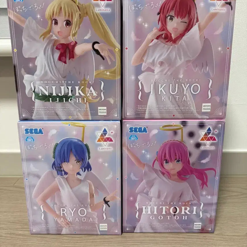 [BUNJANG] Botchi the Rock! Luminasta Angel Figure Bundle Set / [일괄] 봇치더락 루미나스타 천사 피규어