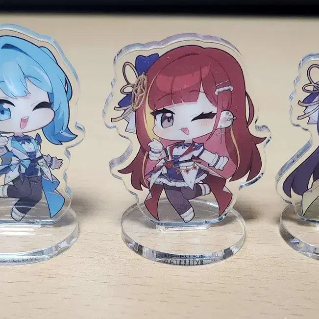 [BUNJANG] Stellive STAR TRAIL SD Mini Acrylic Stand Set / 스텔라이브 스페카 미니 아크릴 스탠드 5종