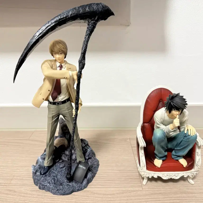 [BUNJANG] Death Note Ichiban Kuji L Last One &amp; Light A Prize Bundle Set / [일괄] 박스ㅇ 제일복권 데스노트 엘 라스트원 라이토 a상