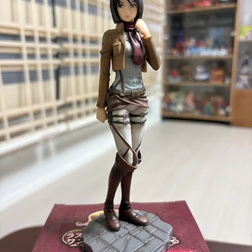 [BUNJANG] Attack on Titan Mikasa Ackerman Last One Figure &amp; Levi Ackerman Grandista Figure Bundle Set / 진격의 거인 자유로의 진격 미카사 라스트원, 그란디스타 리바이 일괄 판매