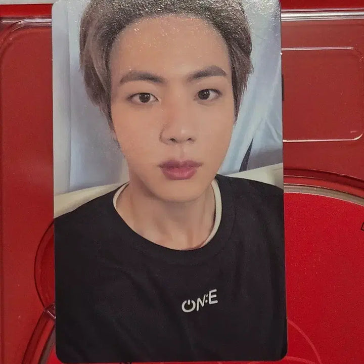 [BUNJANG] BTS MAP OF THE SOUL ON:E Blu-ray Jin Photocard / 방탄 공식 맵솔콘 블루레이 포카 석진