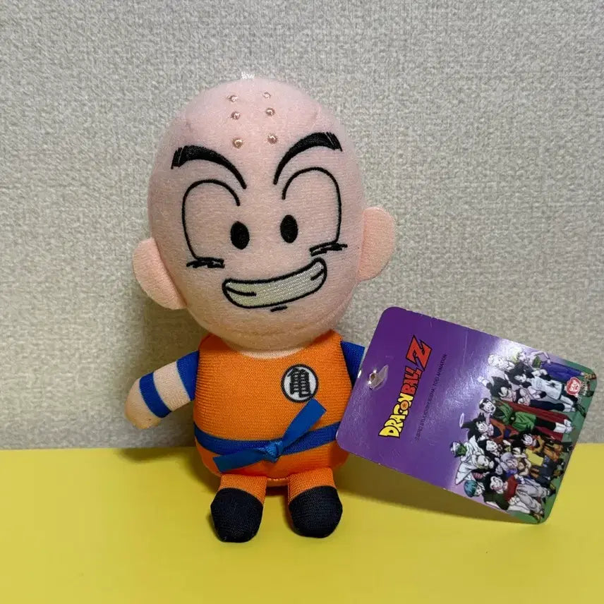 [BUNJANG] Dragon Ball Krillin Doll Keychain / 2017) 드래곤볼 크리링 인형 키링
