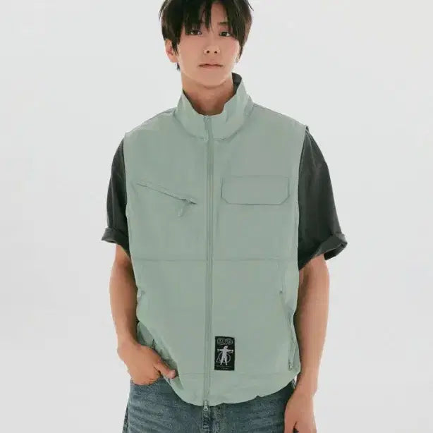 [BUNJANG] SPAO Naruto Nylon Vest (Size L) / 나루토 스파오 나일론 베스트 L