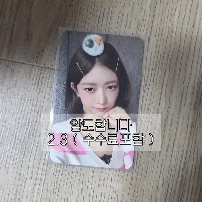 [BUNJANG] IVE Everland Mini-V Entrance Pass Rei Photocard / 아이브 애버랜드 에버랜드 미니브 입장패스 레이 포카 판매