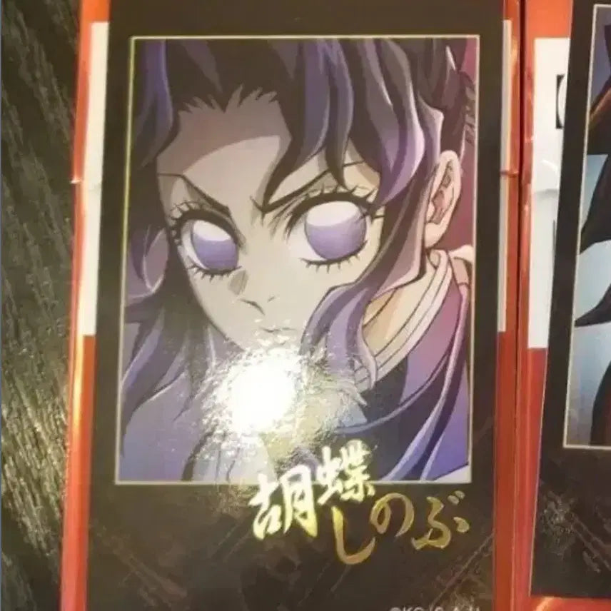 [BUNJANG] Demon Slayer Shinobu Tanjiro Mugen Train Kibivusal Bromide Card Bundle Set / 귀멸의칼날 시노부 탄지로 무한성 키비주얼 체키풍 브로마이드카드 일괄 원가