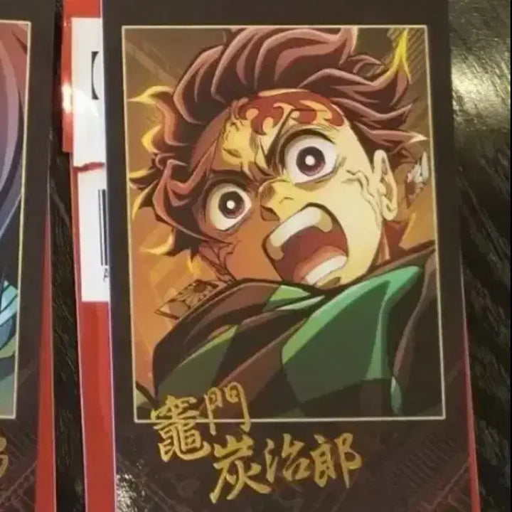 [BUNJANG] Demon Slayer Shinobu Tanjiro Mugen Train Kibivusal Bromide Card Bundle Set / 귀멸의칼날 시노부 탄지로 무한성 키비주얼 체키풍 브로마이드카드 일괄 원가