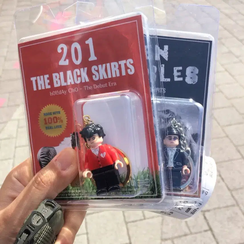 [BUNJANG] The Black Skirts Lego Keychain Bundle Set / 검정치마 레고 키링(일괄)