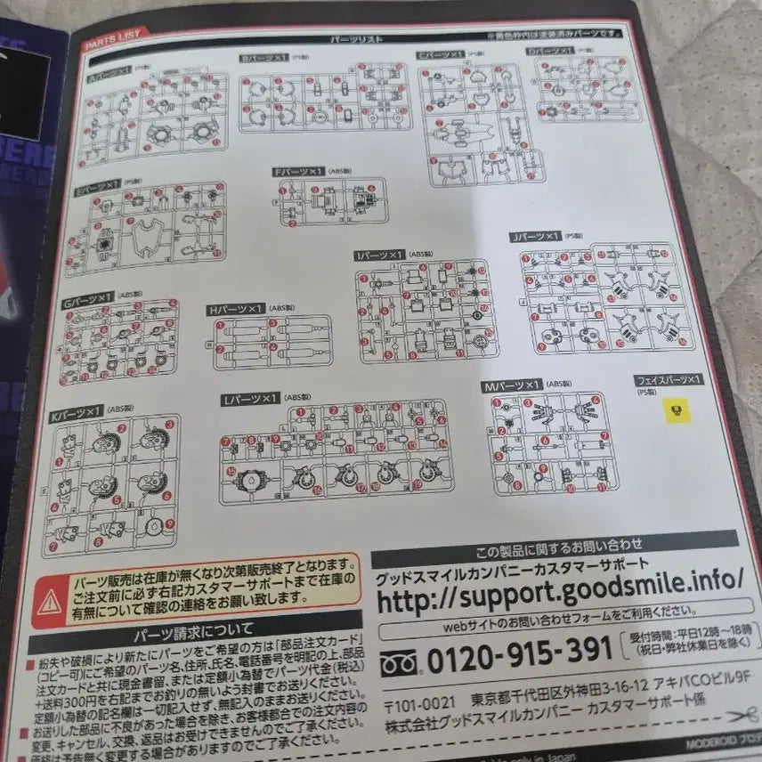 [BUNJANG] MODEROID Blodia Plastic Model Kit (Sealed) / (미개봉)모데로이드(MODEROID) 사이버 보츠 블로디아 프라모델