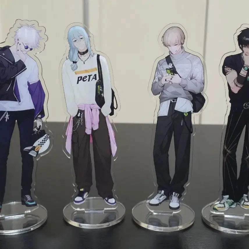 [BUNJANG] Jujutsu Kaisen Acrylic Standee Set (Gojo, Mahito, Inumaki, Toji) / 주술회전 아크릴 사토루,마히토,이누마키,토우지 비공 일괄