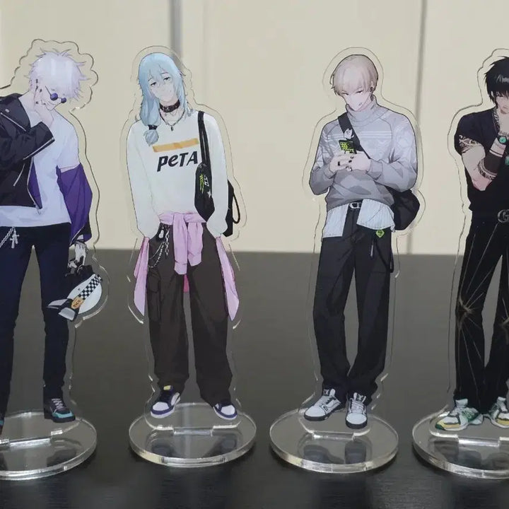 [BUNJANG] Jujutsu Kaisen Acrylic Standee Set (Gojo, Mahito, Inumaki, Toji) / 주술회전 아크릴 사토루,마히토,이누마키,토우지 비공 일괄