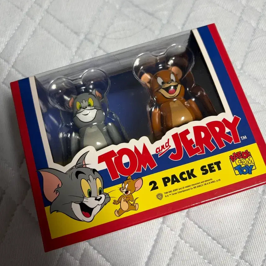 [BUNJANG] Medicom Toy Tom and Jerry Bearbrick 100% Set / 톰과제리 베어브릭 100% 세트