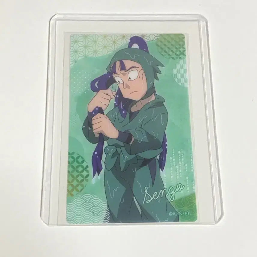 [BUNJANG] Nintama Rantarou Tachibana Senzo Clear Photocard / [닌타마] 센조 클리어포토카드 닌자보이 란타로