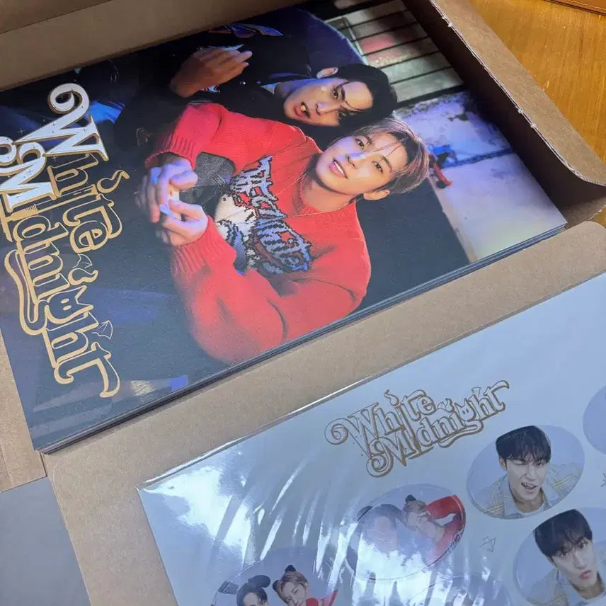 [BUNJANG] SEVENTEEN Wonwoo Mingyu DICON White Midnight Poster/Photo Book / 원우 민규 디아이콘