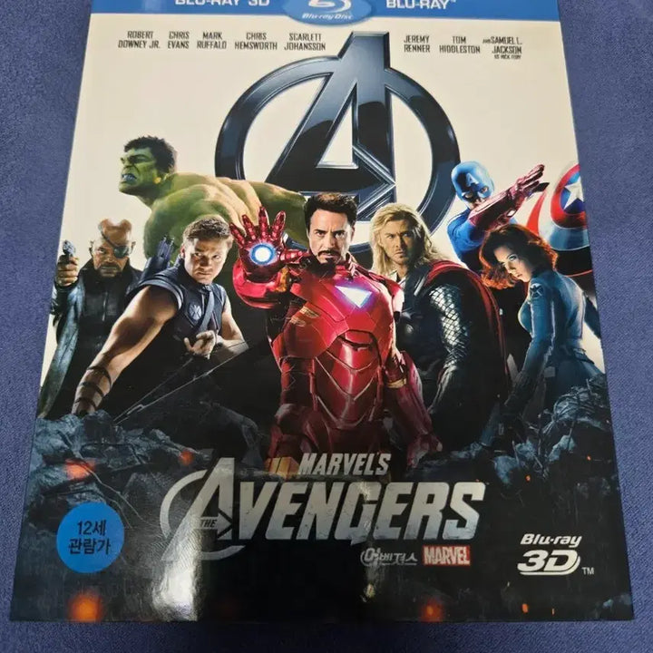[BUNJANG] Avengers 3D/2D Blu-ray / 블루레이 어벤져스 3D 2D
