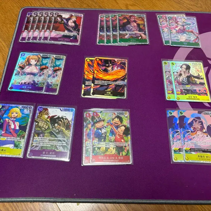 [BUNJANG] One Piece Card Set - Special Rare (SR) Collection / 원피스카드 13탄 sr 일괄