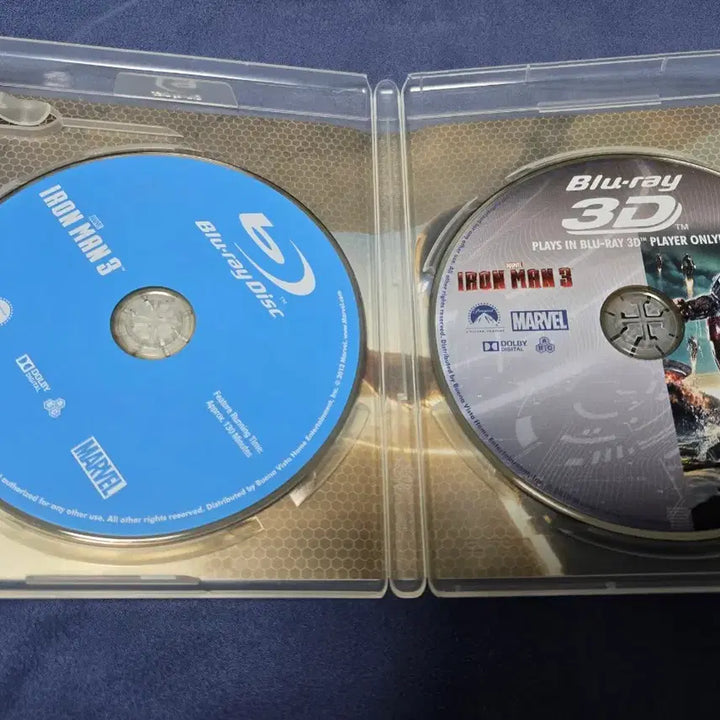 [BUNJANG] Iron Man 3 Lenticular Blu-ray / 블루레이 아이언맨3 렌티큘러