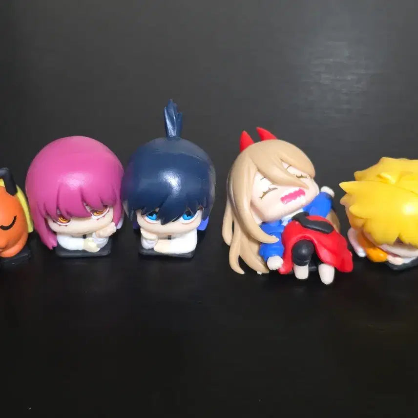 [BUNJANG] Chainsaw Man Onemutan Pouch Set (Pochita, Makima, Aki, Power, Denji) / 체인소맨 오네무탄 포치타,마키마,아키,파워,덴지 일괄