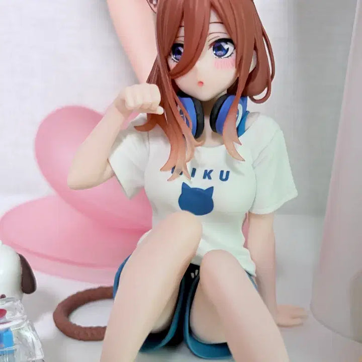 [BUNJANG] The Quintessential Quintuplets Nakano Miku Desktop Figure / 오등분의 신부 나카노 미쿠 데스크탑 피규어