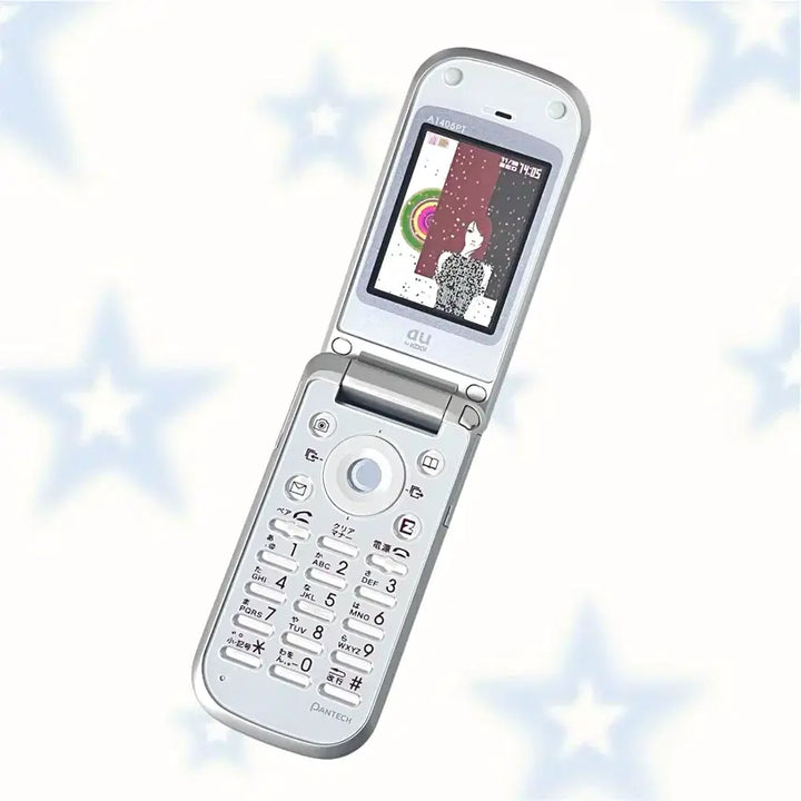 [BUNJANG] Y2K Mock-up Phone - Light Blue Foldable Phone (Docomo) / 고전 일본 y2k 목업폰 모형폰 폴더폰 핸드폰 휴대폰 도코모 레트로