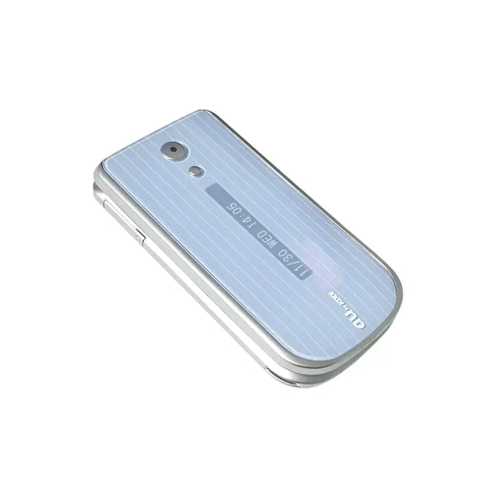 [BUNJANG] Y2K Mock-up Phone - Light Blue Foldable Phone (Docomo) / 일본 y2k 목업폰 블루 소라 폴더폰 핸드폰 휴대폰 도코모 모형폰