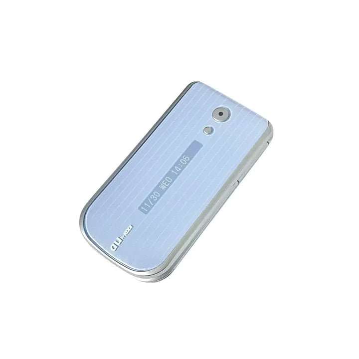 [BUNJANG] Y2K Mock-up Phone - Light Blue Foldable Phone (Docomo) / 일본 y2k 목업폰 블루 소라 폴더폰 핸드폰 휴대폰 도코모 모형폰