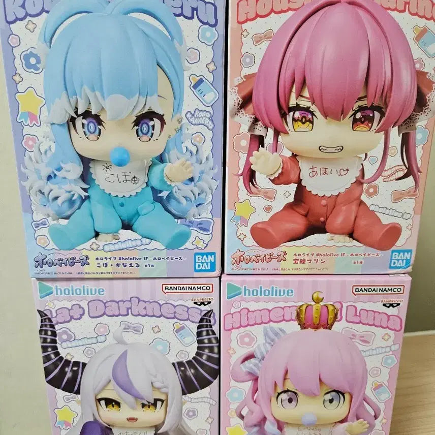 [BUNJANG] Hololive Neo-Babies Figure 4 Set / 홀로라이브 네오 베이비스 피규어 4종 세트