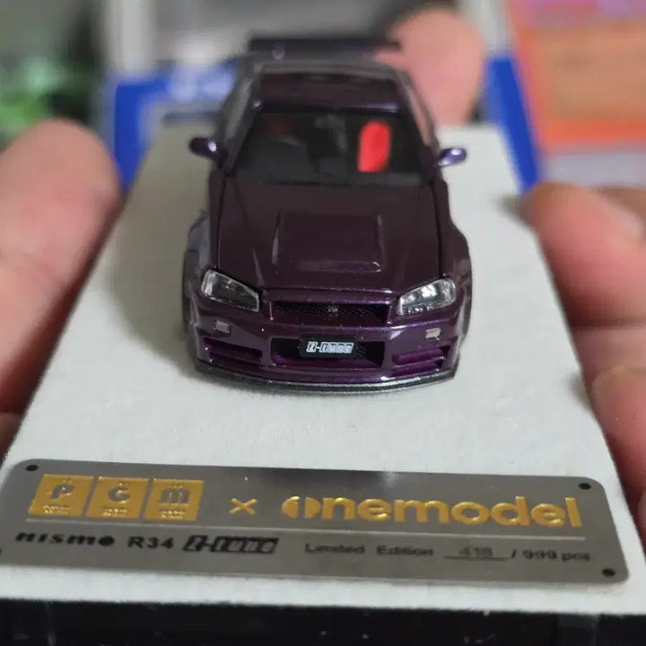 [BUNJANG] PGM 1:64 Skyline R34 GTR Die-cast Model / PGM 1:64 스카이라인 R34 퍼를(미니지티,이노,핫휠)
