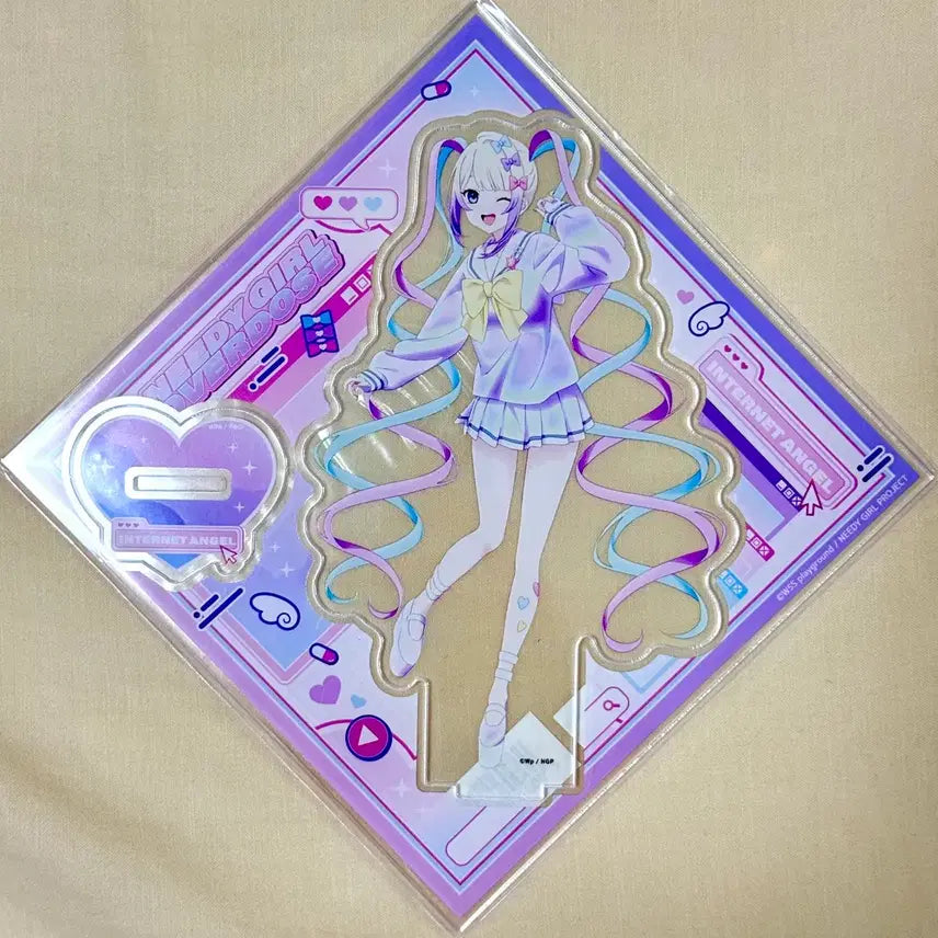 [BUNJANG] Need A Girl Overdose Choten-chan Internet Angel Acrylic Stand / 니디걸오버도즈 쵸텐쨩 인터넷 엔젤 아크릴 스탠드
