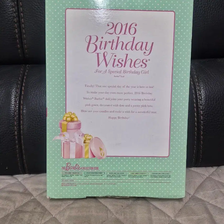 [BUNJANG] Barbie Happy Birthday Collector Doll 2016 Pink Label / 핑크라벨 콜렉터 2016 해피버스데이 바비인형(박스보관)
