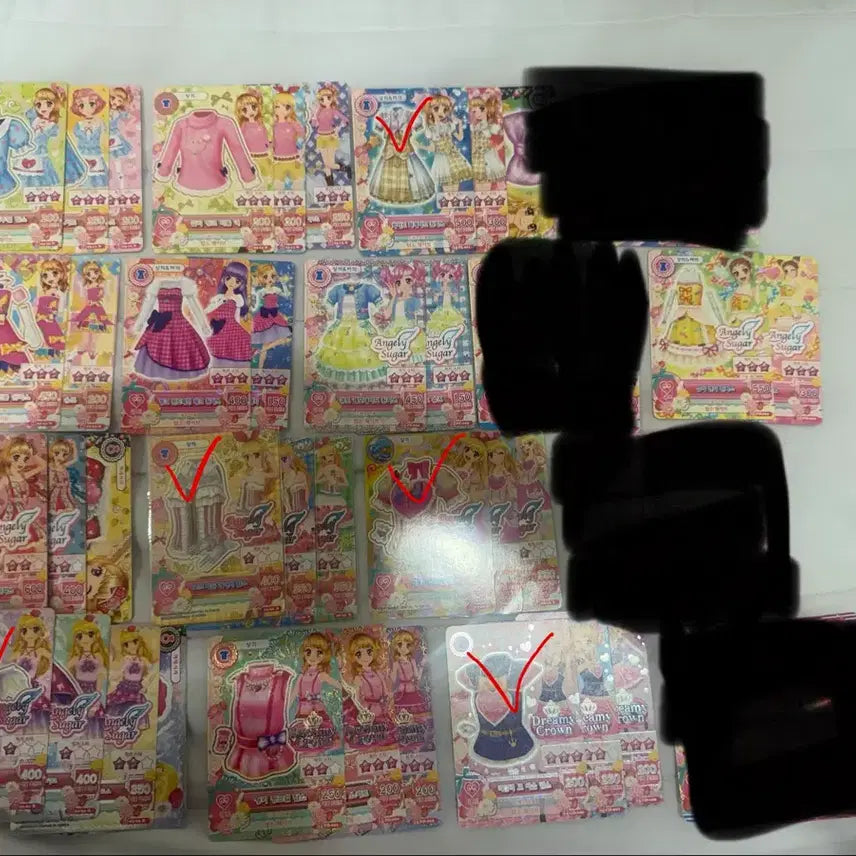 [BUNJANG] Aikatsu! Trading Cards / (뒷장 있음.) 아이엠스타 아이카츠 무인편 카드 아이프리 카드로 교환