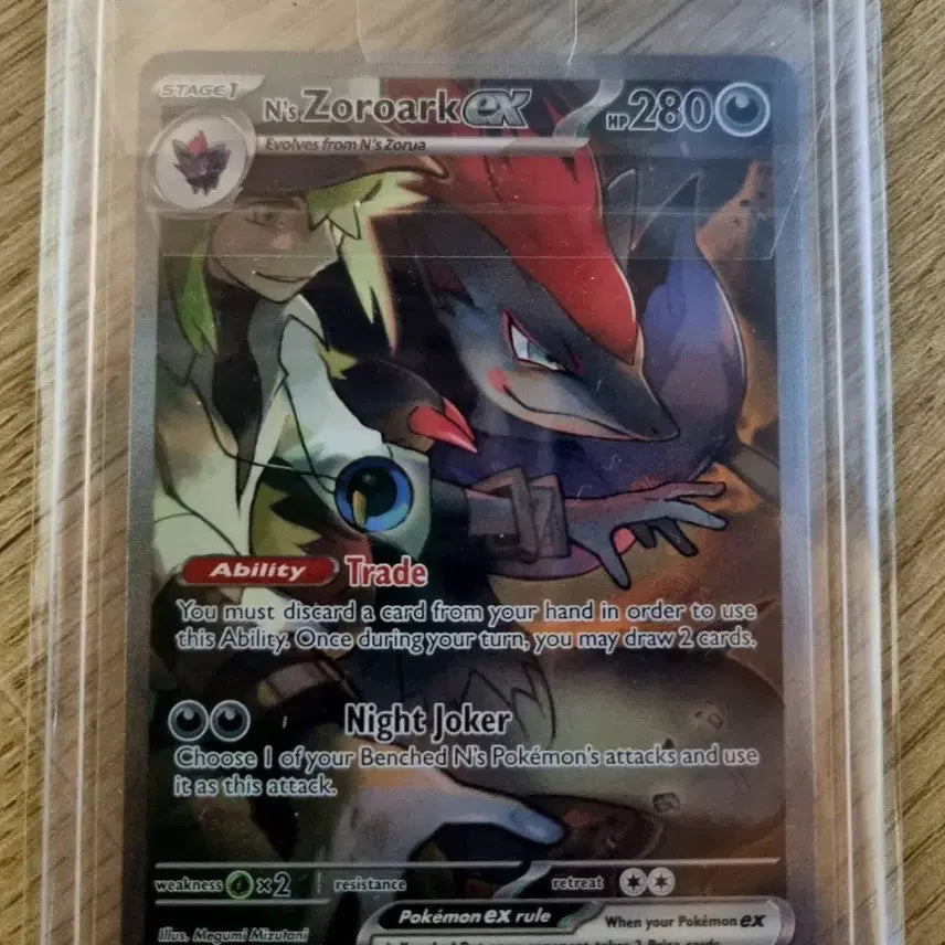 [BUNJANG] Pokemon Card North America Zoroark SAR (SIR) / 포켓몬카드 북미 N의 조로아크 sar(SIR),(가격인하)