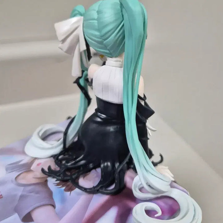 [BUNJANG] Hatsune Miku Flower Fairy Back Rose Noodles Stopper Figure / 하츠네 미쿠 플라워 페어리 백장미 누들스토퍼 피규어
