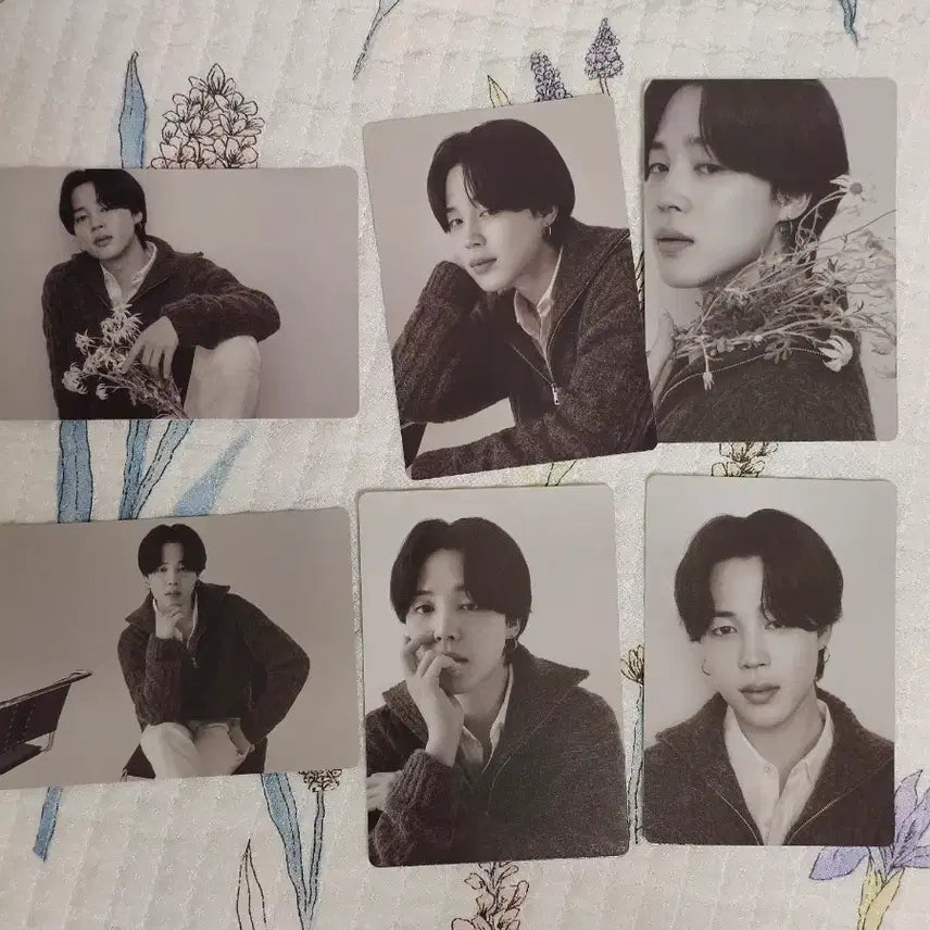 [BUNJANG] BTS Jimin Monochrome Photocard Bundle Set / BTS 방탄 지민 모노크롬 포카 드볼 Jimin