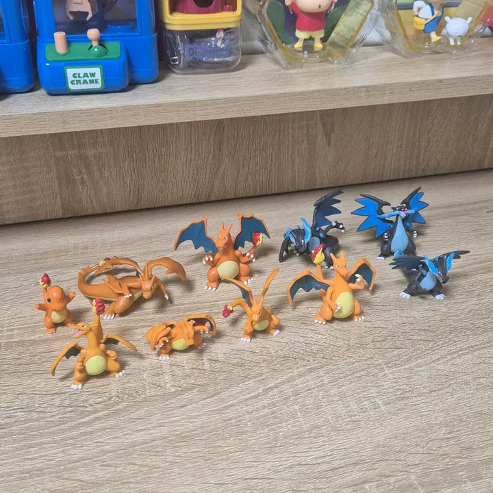 [BUNJANG] Pokemon Moncolle Figure Mega Evolution Set - Charizard / 포켓몬 피규어 몬코레 입체도감 리자몽 메가진화세트