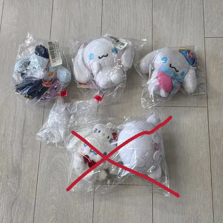 [BUNJANG] Sanrio Cinnamoroll 5-Piece Set / 산리오 시나모롤 3개 세트