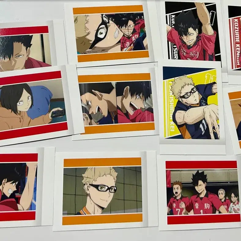 [BUNJANG] Haikyuu!! Nekoma Kuroo Kenma Tsukishima Bundle Set Photocards / 하이큐 포토카드 네코마 쿠로 켄마 츳키 (일괄)