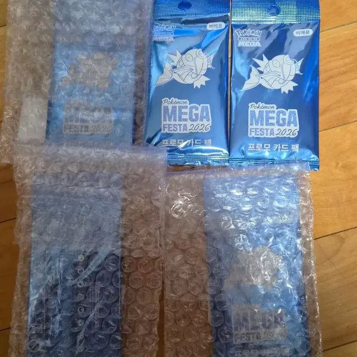 [BUNJANG] Pokemon Mega Festa 2026 Promo Card Pack Bundle Set (5 Sealed) / 포켓몬 메가 페스타 2026 프로모 카드 팩 5개 미개봉