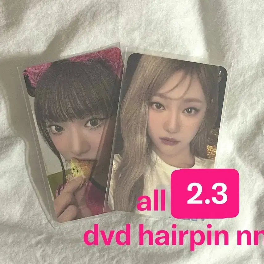 [BUNJANG] Aespa Ningning Photocard Hairpin / 에스파 닝닝 포카 양도