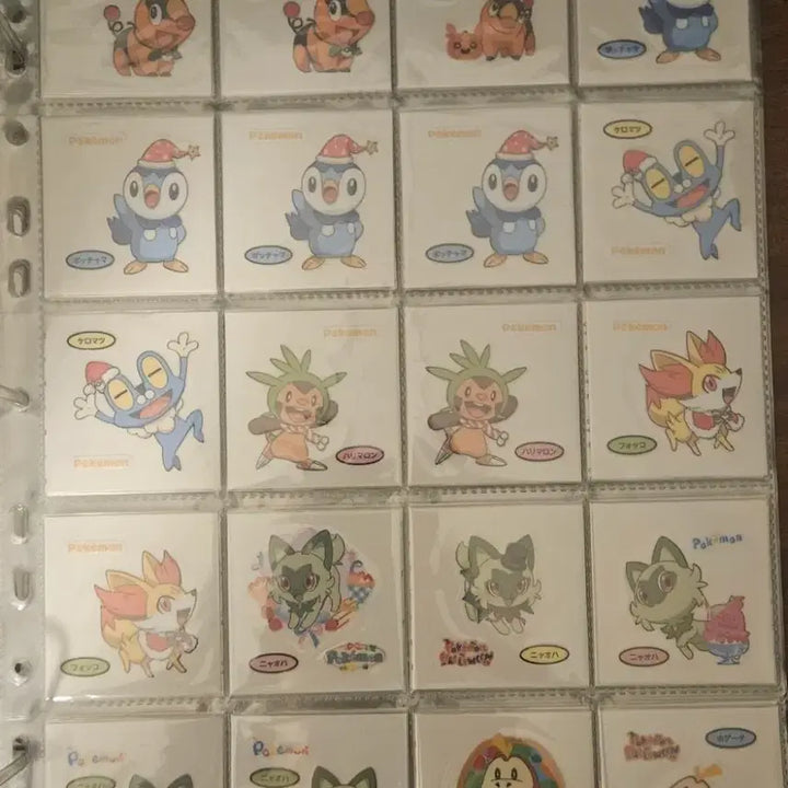 [BUNJANG] Pokemon Japanese Stickers / 포켓몬 일판 띠부 띠부실