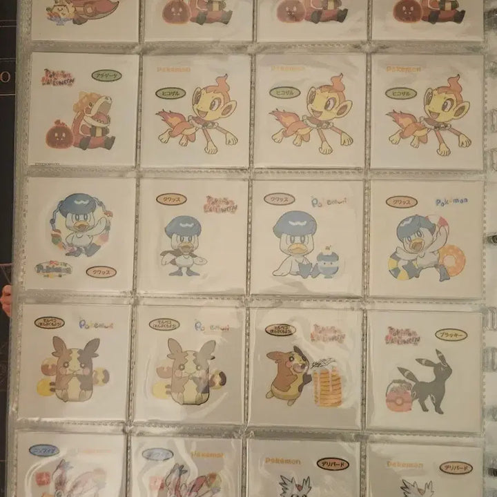 [BUNJANG] Pokemon Japanese Stickers / 포켓몬 일판 띠부 띠부실